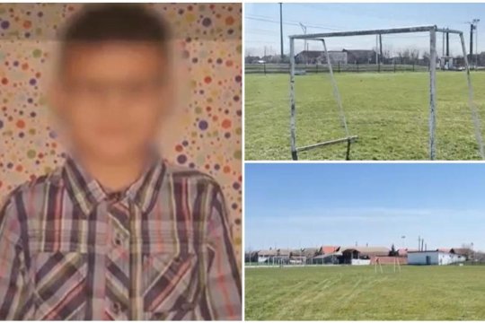 Sfârșit tragic pentru un băiat de 13 ani din Cenad. Medicii nu au mai putut să-l salveze după accidentul de pe terenul de fotbal