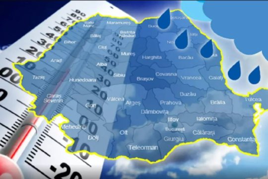 ANM a emis cod galben de ceață în 8 județe. Cum va fi vremea în România la început de primăvară