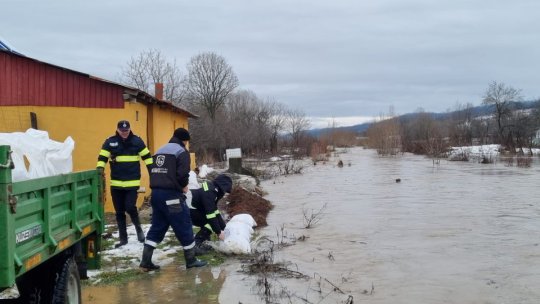 Pericol de inundații în județele Vrancea și Bacău. Râul Putna este sub avertizare cod portocaliu