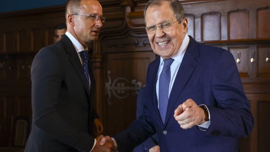 Convorbire telefonică interceptată între ministrul de Externe al Ungariei, Péter Szijjártó, și Serghei Lavrov, omologul său rus: ”Vom face tot posibilul”