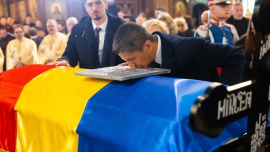 Ultimul omagiu pentru Mircea Lucescu. Discurs emoționant al lui Răzvan Lucescu: ”A fost tatăl meu și va rămâne tatăl meu”