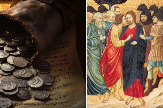 Cât ar fi primit Iuda în prezent. Calculul arată o sumă surprinzător de mică pentru cei 30 de arginți