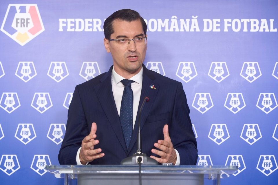 Răzvan Burleanu, președintele FRF