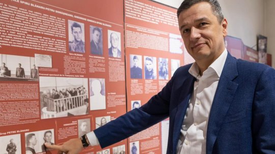 Sorin Grindeanu, la Memorialul Durerii de la Sighet: ”Aici se află și fotografia bunicului meu, Mihai Imbrescu, omul curajos care m-a crescut”