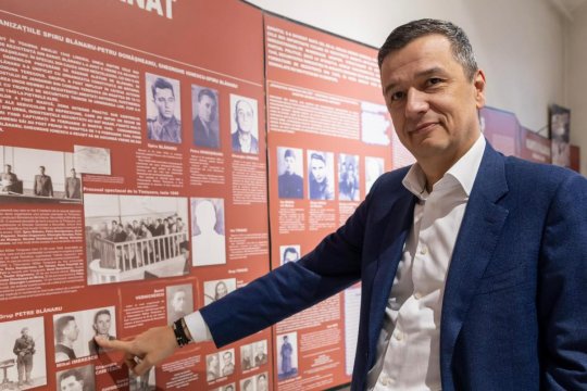 Sorin Grindeanu, la Memorialul Durerii de la Sighet: ”Aici se află și fotografia bunicului meu, Mihai Imbrescu, omul curajos care m-a crescut”