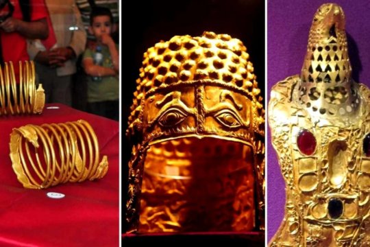 Coiful de la Coțofenești și cele trei brățări dacice, furate din Muzeul Drents, au fost găsite