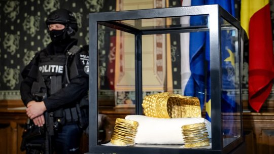 Ce va face România cu despăgubirea de aproape 6 milioane de euro după găsirea Coifului de la Coțofenești și a brățărilor dacice furate din Olanda
