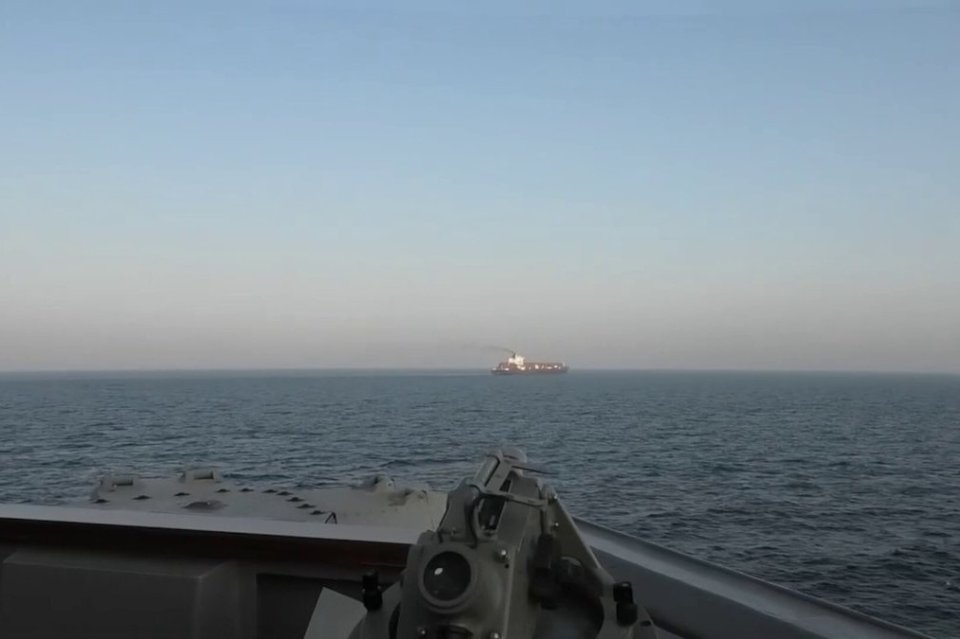 Nava iraniană oprită de către pușcașii marini ai SUA