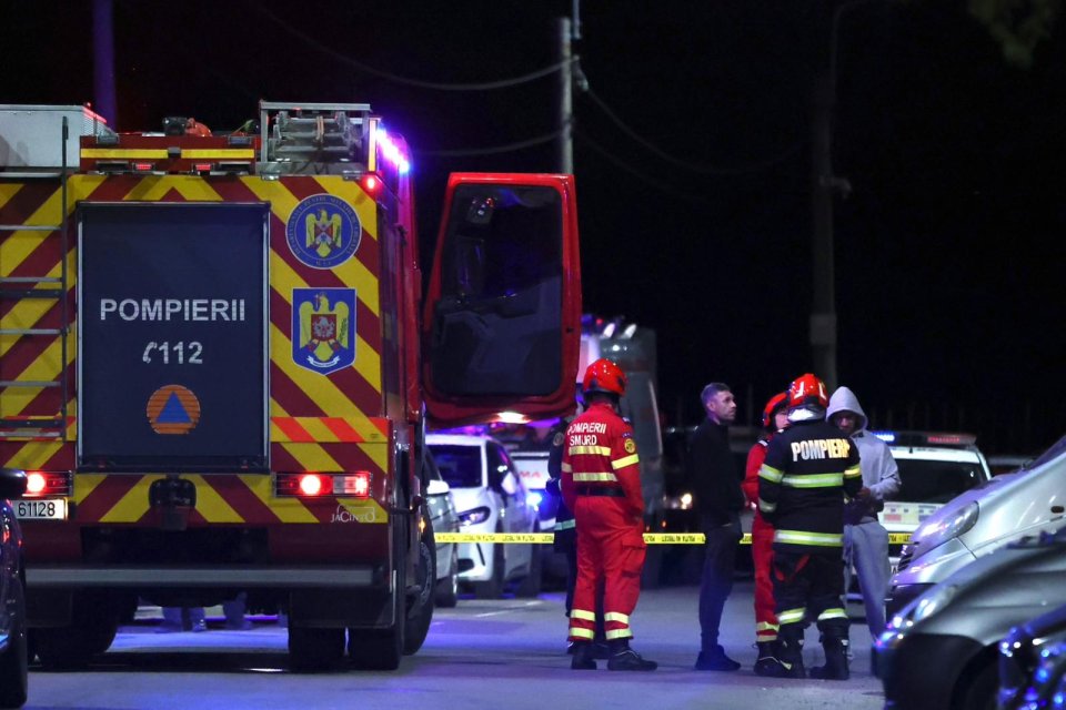 Incendiu la CET Vest din București