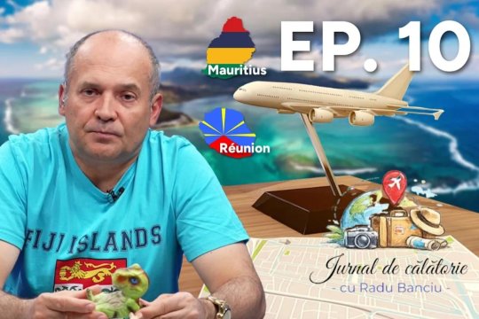 ”Jurnal de călătorie cu Radu Banciu” pe iAMnews.ro, ajunge în Mauritius și Reunion pe 23 aprilie, de la 22:15
