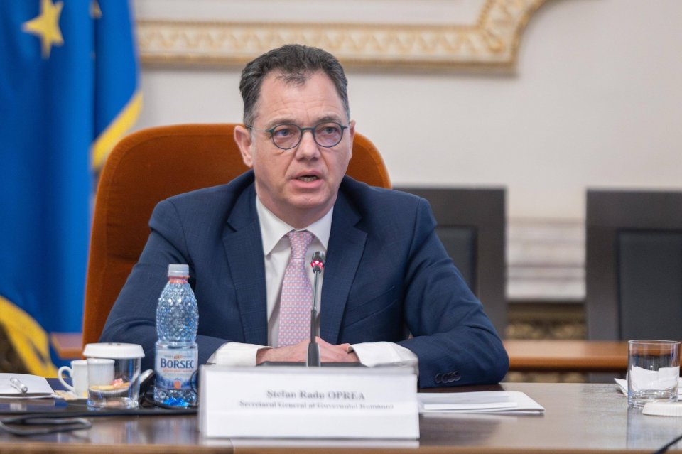 Ștefan-Radu Oprea a demisionat din funcția de secretar general al Guvernului
