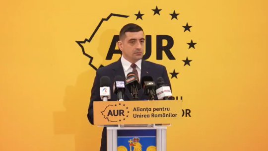 George Simion anunță când va fi depusă moțiunea de cenzură, nu exclude un guvern AUR-PSD și spune că l-a ”informat” pe Călin Georgescu