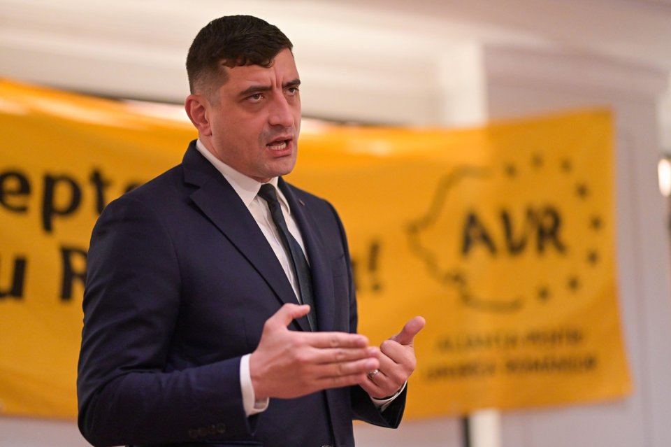 George Simion, președintele AUR