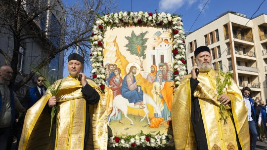 Pelerinaj de Florii în București, de la Catedrala Națională la Catedrala Patriarhală