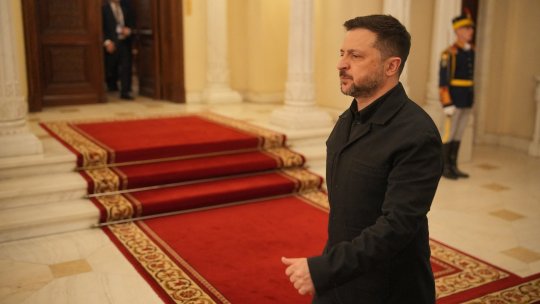 Rusia a atacat Ucraina în timpul summitului de la Palatul Cotroceni. Ce declarații au făcut Zelenski și Nicușor Dan