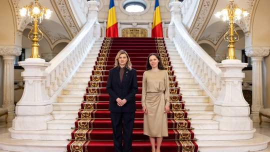 Olena Zelenska a mers la Universitatea din București după întâlnirea cu Mirabela Grădinaru. Ce a spus despre colaborarea dintre România și Ucraina