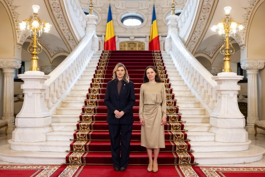 Olena Zelenska a mers la Universitatea din București după întâlnirea cu Mirabela Grădinaru. Ce a spus despre colaborarea dintre România și Ucraina