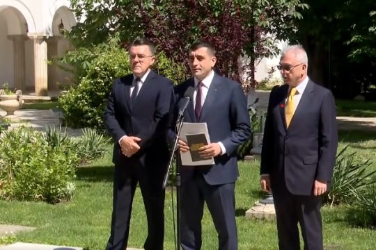 AUR i-a cerut președintelui mandat pentru formarea noului Guvern. George Simion: ”Ne asumăm intrarea la guvernare”