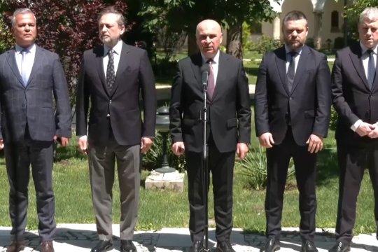 Ilie Bolojan, după discuțiile de la Cotroceni: ”PNL nu susține şi nu participă la un guvern în care se va regăsi şi PSD”