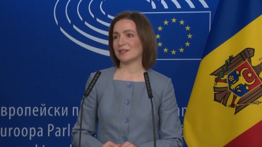 Maia Sandu rupe tăcerea după scandalul Eurovision 2026. Ce a spus despre cele 3 puncte primite de România din partea Moldovei