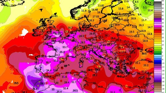 Ce este fenomenul numit „dom de căldură” și cum afectează Europa. Mai multe țări au înregistrat temperaturi istorice