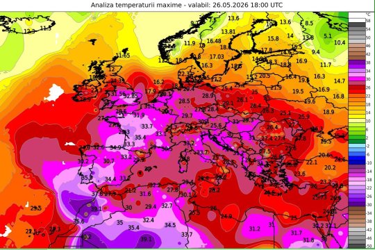 Ce este fenomenul numit „dom de căldură” și cum afectează Europa. Mai multe țări au înregistrat temperaturi istorice