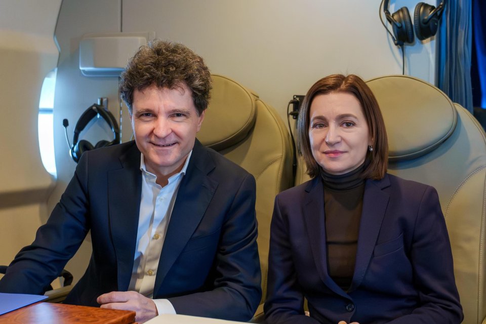 Nicușor Dan și Maia Sandu