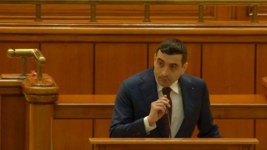 George Simion îl atacă pe Nicușor Dan în Parlament. Liderul AUR vorbește despre ”sacrificarea unui tovarăș de drum”