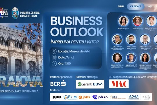Business Outlook 2026 ajunge la Craiova: Dialog, Investiții și Sustenabilitate
