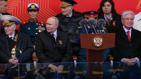 Vladimir Putin, discurs dur la parada de Ziua Victoriei. Liderul rus a comparat războiul din Ucraina cu lupta împotriva nazismului