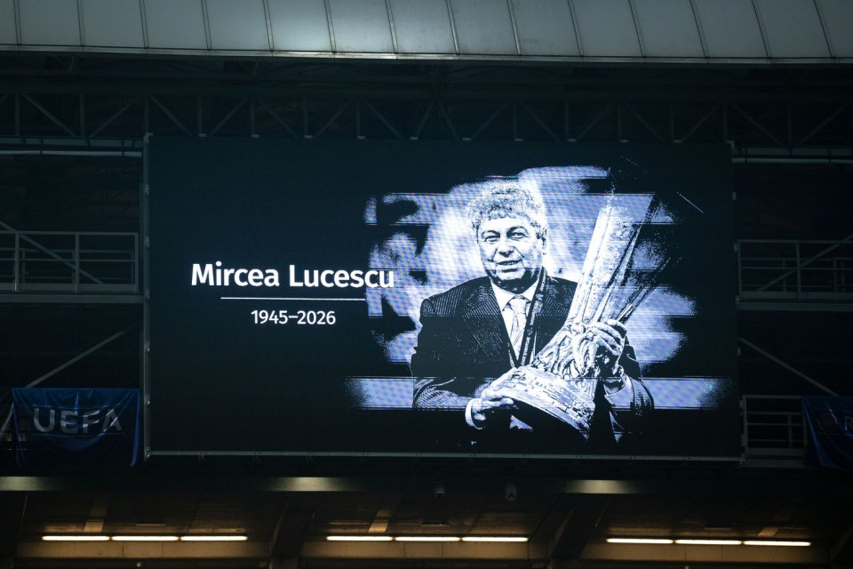 UPDATE | Legendarul antrenor Mircea Lucescu, înmormântat la Cimitirul Bellu, cu onoruri militare. Lacrimi și recunoștință la despărțirea de ”Il Luce”