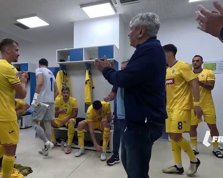 Ce le-a spus Mircea Lucescu în vestiar jucătorilor la meciul cu Kosovo