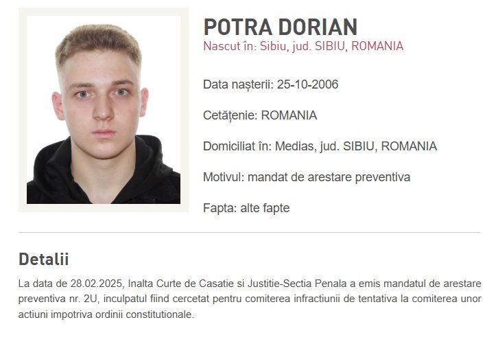 Dorian Potra, fiul lui Horațiu Potra