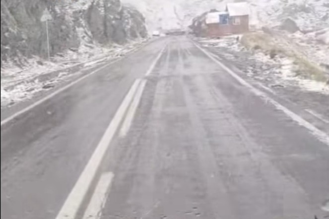 Ninsoarea de pe Transfăgărășan