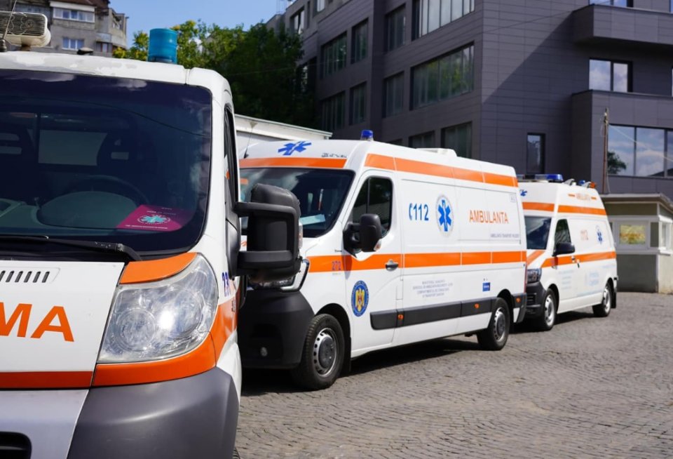 Revelion cu sute de intervenții medicale în București și Ilfov