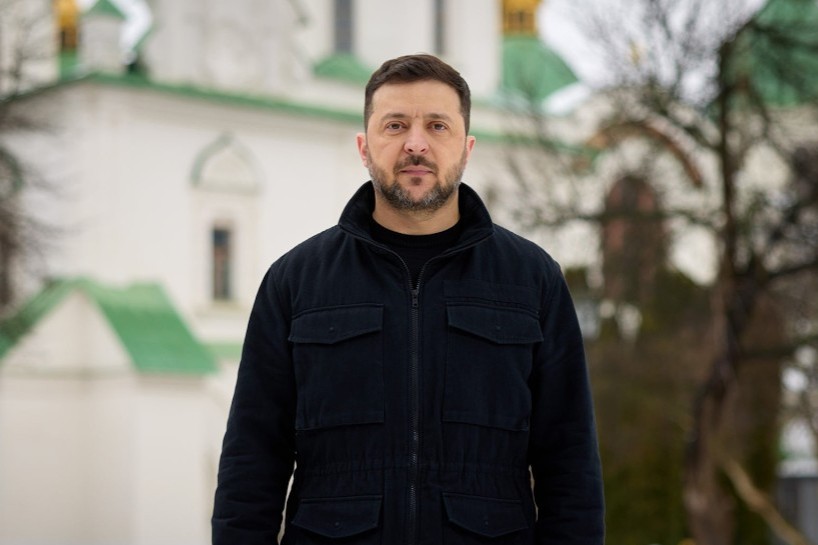 Volodimir Zelenski, președintele Ucrainei