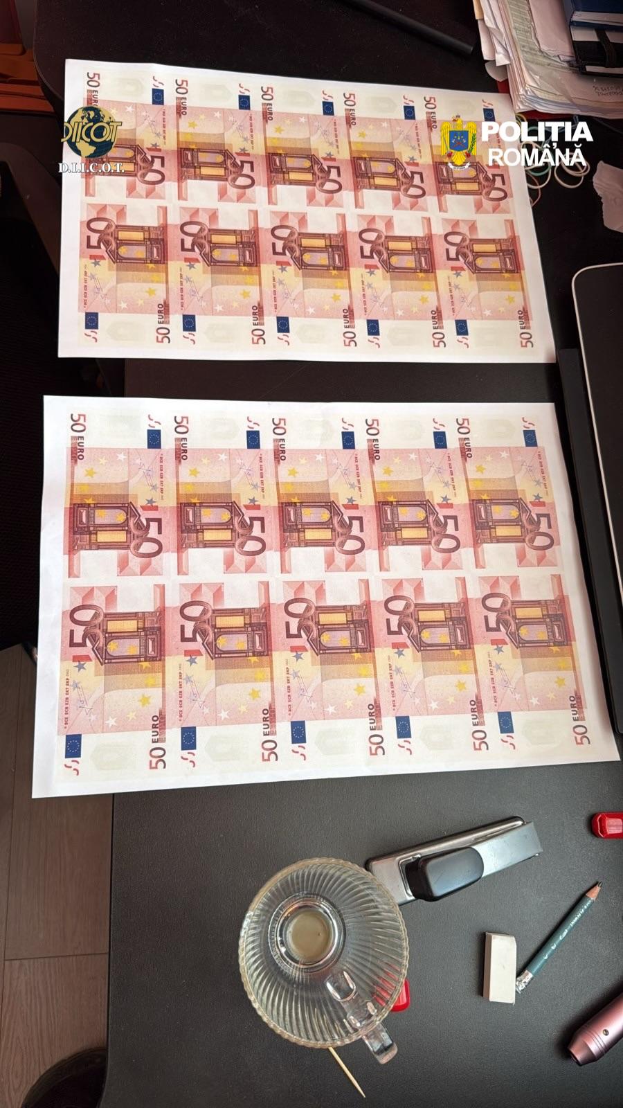 Fabrică de bani falși, descoperită în județul Suceava
