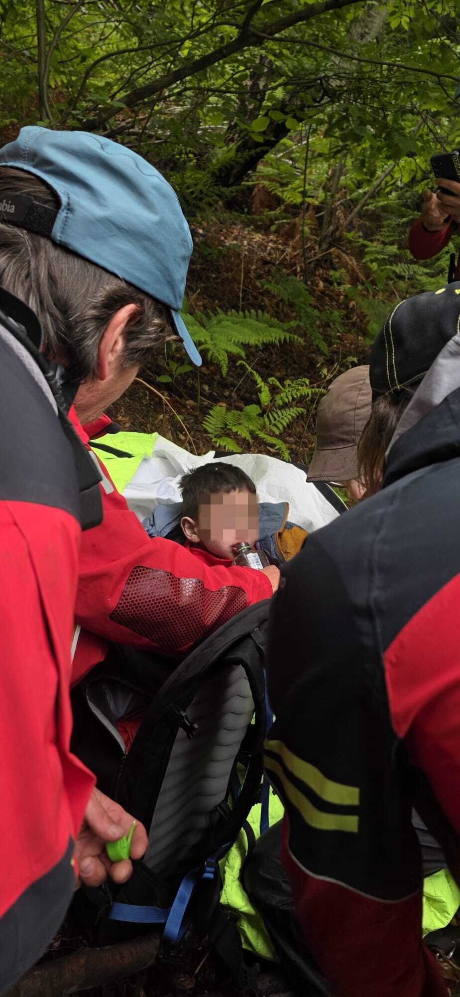 Băiatul de 5 ani găsit în județul Sibiu