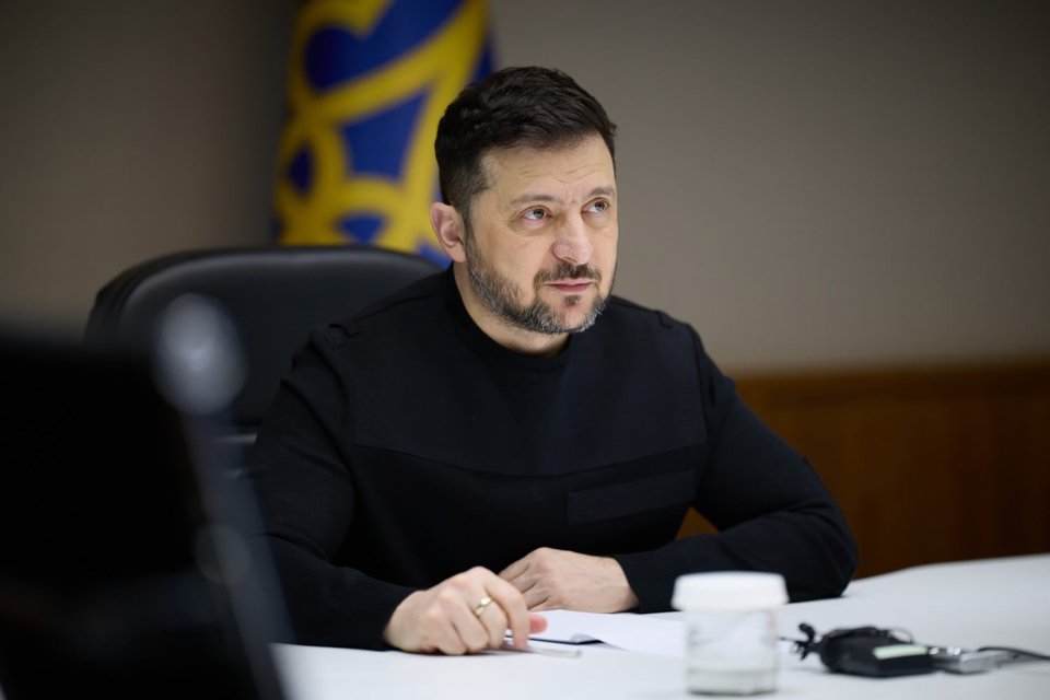 Volodimir Zelenski, președintele Ucrainei