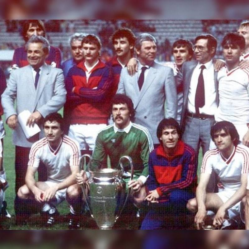 Echipa Steaua București care a câștigat Cupa Campionilor Europeni